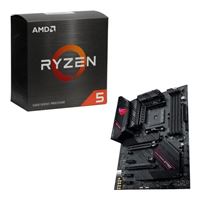  AMD Ryzen 5 5600X, ASUS B550-F ROG Strix Gaming WiFi, CPU / Motherboard Combo