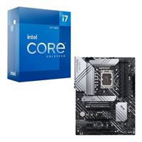  Intel Core i7-12700K, ASUS Z690-A Prime DDR5, CPU / Motherboard Combo