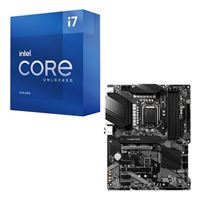 Intel Core i7-11700K, MSI Z490-A PRO, CPU / Motherboard...