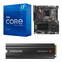  Intel Core i7 11700K, EVGA Z590 Dark, Samsung 980 Pro 1TB Gen 4 x4 NVMe, Computer Build Combo