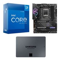  Intel Core i7-12700K, MSI Z690 MPG Carbon WiFi DDR5, Samsung 870 QVO 2TB 2.5" SSD, Computer Build Combo