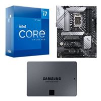  Intel Core i7-12700K, ASUS Z690-A Prime DDR5, Samsung 870 QVO 2TB 2.5" SSD, Computer Build Combo