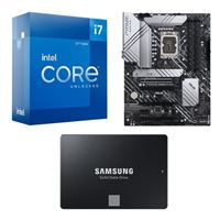  Intel Core i7-12700K, ASUS Z690-A Prime DDR5, Samsung 870 EVO 2TB 2.5&quot; SSD, Computer Build Combo