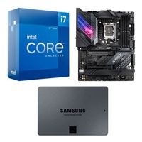  Intel Core i7-12700K, ASUS Z690-E ROG Strix Gaming WiFi DDR5, Samsung 870 QVO 2TB 2.5&quot; SSD, Computer Build Combo