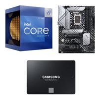  Intel Core i9-12900K, ASUS Z690-A Prime DDR5, Samsung 870 EVO 1TB 2.5" SSD, Computer Build Combo