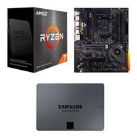  AMD Ryzen 7 5800X, ASUS X570-Pro TUF Gaming WiFi, Samsung 870 QVO 2TB 2.5" SSD, Computer Build Combo