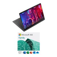  Lenovo Flex 5i 82HT006DUS bundled with Microsoft 365 Family - 12 Month Subscription for up to 6 People