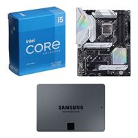  Intel Core i5-11600K, ASUS Z590-A Prime, Samsung 870 QVO 2TB 2.5" SSD, Computer Build Combo