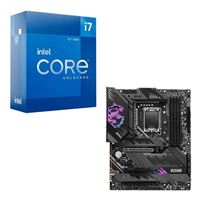  Intel Core i7-12700K, MSI Z690 MPG Edge WiFi DDR5, CPU / Motherboard Combo