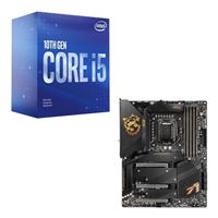  Intel Core i5-10400 with Intel Stock Cooler, MSI Z590 MEG ACE, CPU / Motherboard Combo