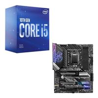  Intel Core i5-10400 with Intel Stock Cooler, MSI Z590 MPG Gaming Carbon WiFi, CPU / Motherboard Combo