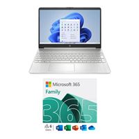 HP 15 ef1033ca bundled with Microsoft 365 Family - 12 Month...