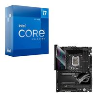  Intel Core i7-12700K, ASUS Z690 ROG Maximus DDR5, CPU / Motherboard Combo