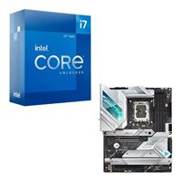  Intel Core i7-12700K, ASUS Z690-A ROG Strix Gaming WiFi DDR4, CPU / Motherboard Combo