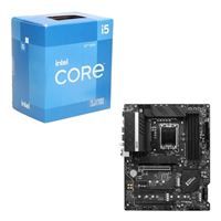  Intel Core i5-12400 with Intel Stock Cooler, MSI Z690-A Pro DDR4, CPU / Motherboard Combo