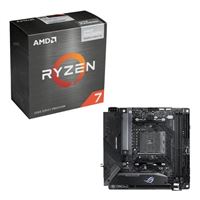  AMD Ryzen 7 5700G with Wraith Stealth Cooler, ASUS B550-I ROG Strix, CPU / Motherboard Combo