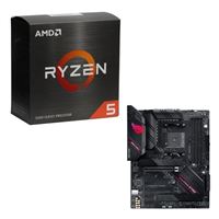  AMD Ryzen 5 5600X with Wraith Stealth Cooler, ASUS B550-F ROG Strix Gaming, CPU / Motherboard Combo
