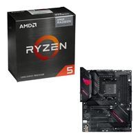  AMD Ryzen 5 5600G with Wraith Stealth Cooler, ASUS B550-F ROG Strix Gaming WiFi II, CPU / Motherboard Combo