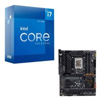  Intel Core i7-12700K, ASUS Z690-PLUS TUF Gaming WiFi DDR5, CPU / Motherboard Combo