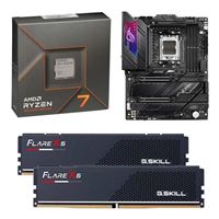  AMD Ryzen 7 7700X, ASUS X670E-E ROG Strix Gaming WiFi, G.Skill Flare X5 Series 32GB DDR5-6000 Kit, Computer Build Combo
