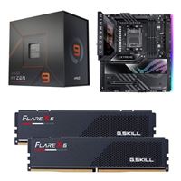  AMD Ryzen 9 7900X, ASUS X670E ROG Crosshair Extreme, G.Skill Flare X5 Series 32GB DDR5-6000 Kit, Computer Build Combo