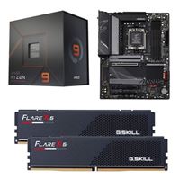  AMD Ryzen 9 7900X, Gigabyte B650 Aorus Elite AX, G.Skill Flare X5 Series 32GB DDR5-6000 Kit, Computer Build Combo
