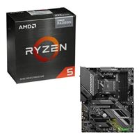  AMD Ryzen 5 5600G with Wraith Stealth Cooler, MSI X570S MAG Tomahawk Max WiFi, CPU / Motherboard Combo