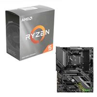  AMD Ryzen 5 4500 with Wraith Stealth Cooler, MSI X570S MAG Tomahawk Max WiFi, CPU / Motherboard Combo