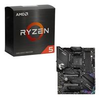  AMD Ryzen 5 5600X with Wraith Stealth Cooler, MSI X570S MPG Edge Mas WiFi, CPU / Motherboard Combo