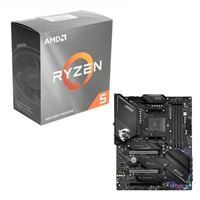  AMD Ryzen 5 4500 with Wraith Stealth Cooler, MSI X570S MPG Edge Mas WiFi, CPU / Motherboard Combo