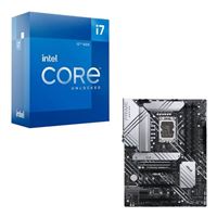 Intel Core i7-12700K, ASUS Z690-P Prime DDR5, CPU / Motherboard Combo