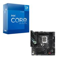 Intel Core i7-12700K, ASUS Z690-G ROG Strix Gaming WiFi DDR5, CPU / Motherboard Combo