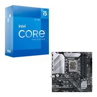  Intel Core i5-12600K, ASUS Z690-M-PLUS Prime DDR4, CPU / Motherboard Combo