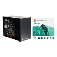  PowerSpec G513 bundled with Microsoft 365 Family - 12 Month Subscription for up to 6 People
