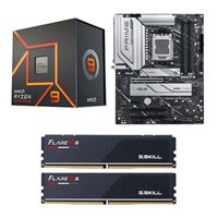  AMD Ryzen 9 7900X, ASUS X670-P Prime WiFi, G.Skill Flare X5 Series 32GB DDR5-6000 Kit, Computer Build Combo