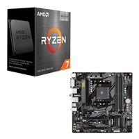  AMD Ryzen 7 5800X3D, Gigabyte B550M DS3H AC, CPU / Motherboard Combo