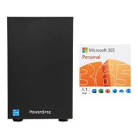 PowerSpec G233 Gaming PC bundled with Microsoft 365...