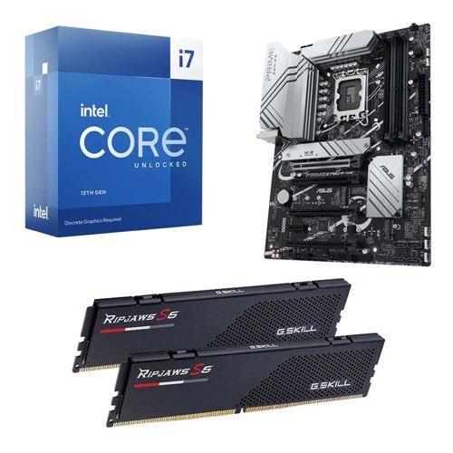 Intel Core i5 13600KF - Asus B760 - RAM 32 Go DDR5 - Kit upgrade