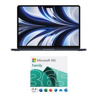  Apple MacBook Air MLY33LLA bundled with Microsoft 365 Family - 12 Month Subscription, Up to 6 People, Auto Renewal