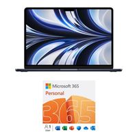  Apple MacBook Air MLY33LLA bundled with Microsoft 365 Personal - 12 Month Subscription, 1 Person, Auto Renewal