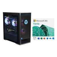  Lenovo Legion Tower 5i Gaming PC bundled with Microsoft 365 Family - 12 Month Subscription, Up to 6 People, Auto Renewal