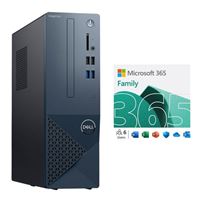  Dell Inspiron 3020 I3020S-5923 Small Desktop bundled with Microsoft 365 Family - 12 Month Subscription, Up to 6 People, Auto Renewal