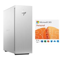  HP Envy TE02-0030 Gaming PC bundled with Microsoft 365 Personal - 12 Month Subscription, 1 Person, Auto Renewal