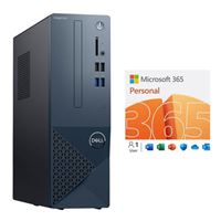  Dell Inspiron 3020 I3020S-5923 Small Desktop bundled with Microsoft 365 Personal - 12 Month Subscription, 1 Person, Auto Renewal