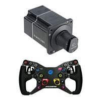  Simucube 2 Sport Sim Direct Drive Racing Wheel Base bundled with Cube Controls FCore 2 Black Racing Wheel