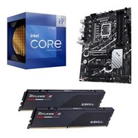  Intel Core i9-12900K, ASUS Z790-V Prime WiFi DDR5, G.Skill Ripjaws S5 32GB Kit DDR5 6000, Computer Build Bundle