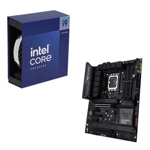 Intel Core i9-14900K CPU bundled with an ASUS Z790-Plus TUF Gaming 