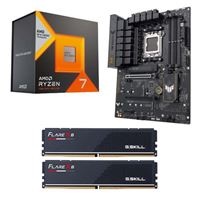  AMD Ryzen 7 7800X3D, ASUS B650-E TUF Gaming, G.Skill Flare X5 Series 32GB DDR5-6000 Kit, Computer Build Bundle
