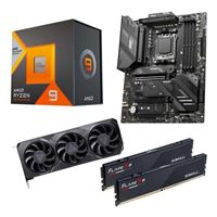  AMD Ryzen 9 7950X3D, MSI X670E MAG Tomahawk WiFi, G.Skill Flare X5 Series 32GB DDR5 6000 Kit, AMD Radeon RX 7900 XT, Computer Build Bundle