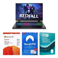  Acer Nitro 17 AN17-42-R9TH, Bundled with 12 Month Subscriptions of Microsoft 365 Personal AR, ESET Home Security Essential, and NordVPN